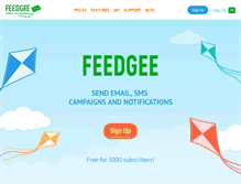 Tablet Screenshot of feedgee.com